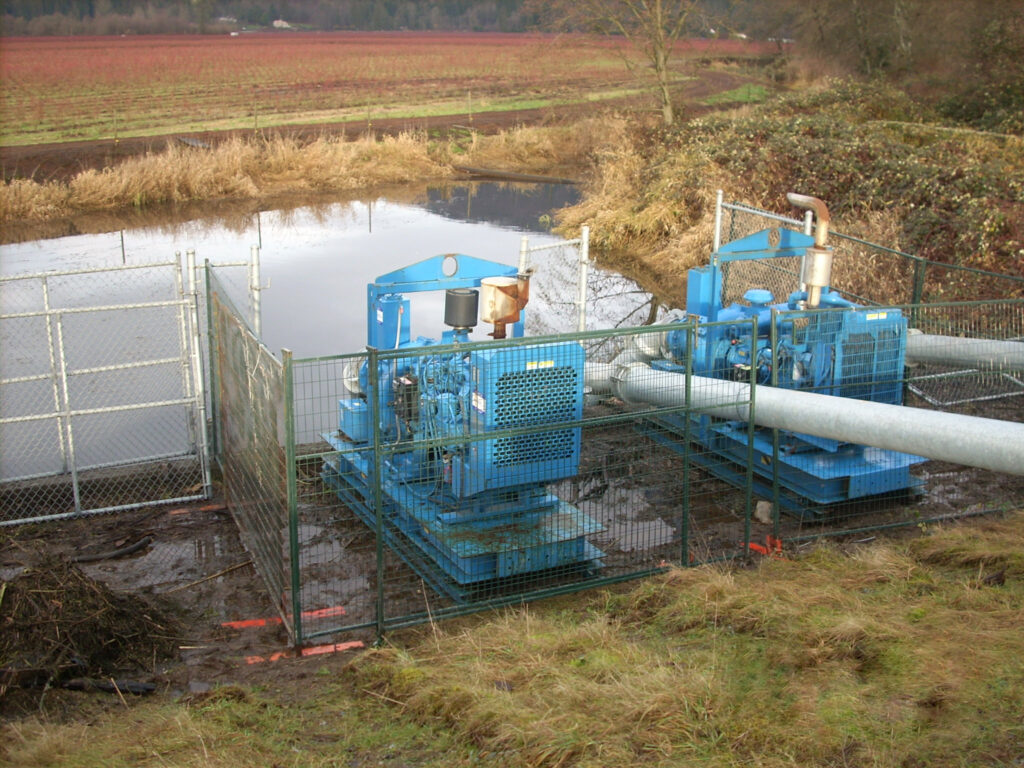 Emergency flood control pumping